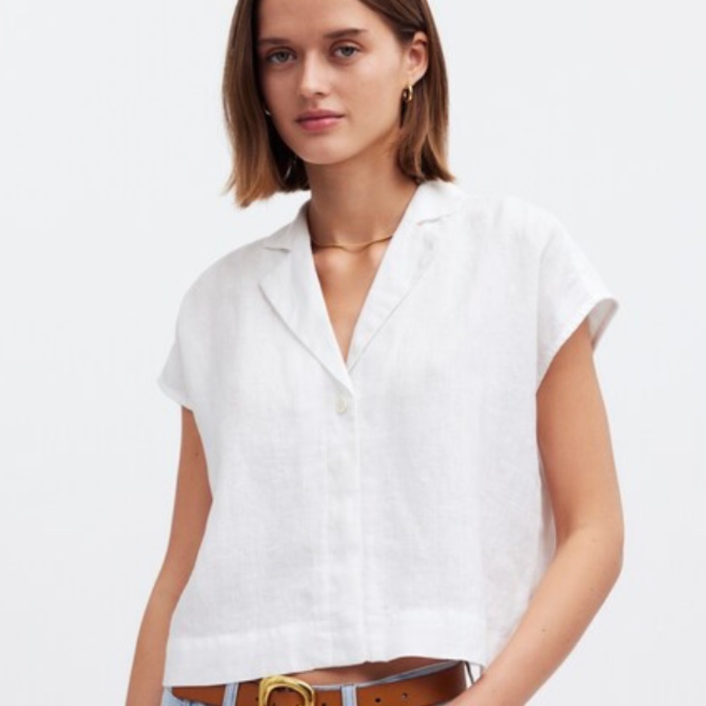 Madewell Linen Top